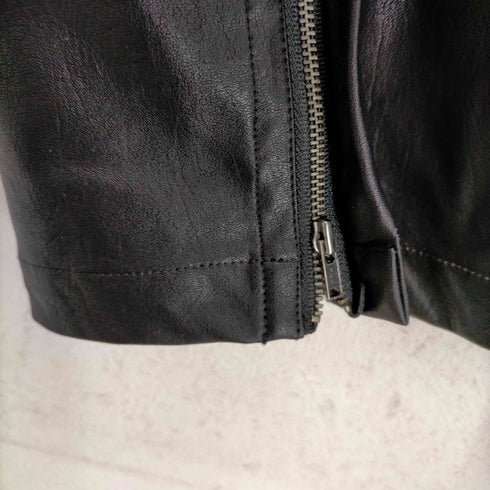 ヘイライフストア Hey life store フェイクレザーフレアパンツ メンズ JPN:2