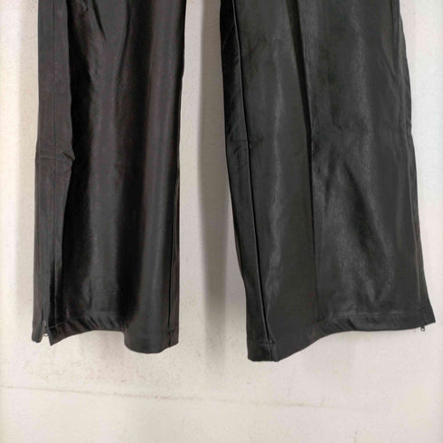 ヘイライフストア Hey life store フェイクレザーフレアパンツ メンズ JPN:2