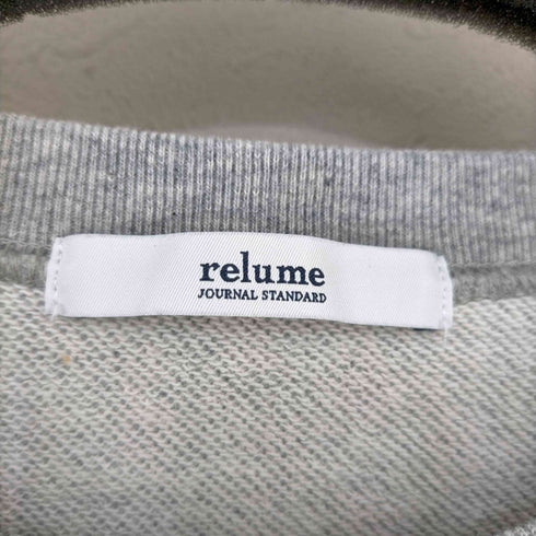 ジャーナルスタンダードレリューム JOURNAL STANDARD relume 度甘裏毛ドルマンプルオーバー レディース FREE