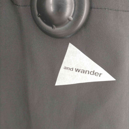 アンドワンダー and wander tech short sleeve shirt メンズ JPN:0