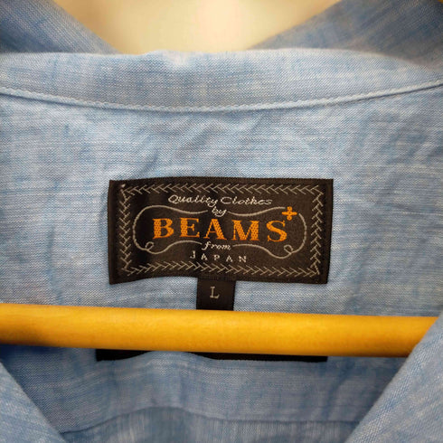 ビームスプラス BEAMS+ 日本製オープンカラーシャツ メンズ L