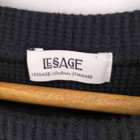 ジャーナルスタンダードレサージュ JOURNAL STANDARD Lessage ワッフル ノースリーブワンピース レディース