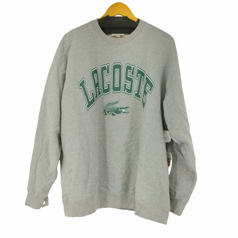 ラコステ LACOSTE アーチロゴクルーネックスウェット メンズ import:XL