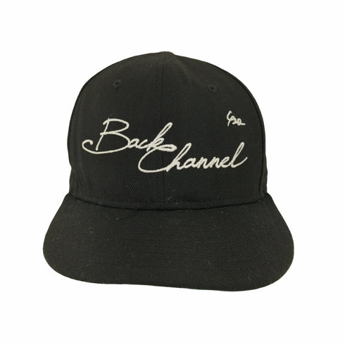 バックチャンネル Back Channel 筆記ロゴ 59FIFTY 6パネルキャップ メンズ