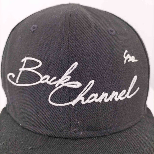バックチャンネル Back Channel 筆記ロゴ 59FIFTY 6パネルキャップ メンズ