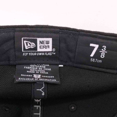 バックチャンネル Back Channel 筆記ロゴ 59FIFTY 6パネルキャップ メンズ