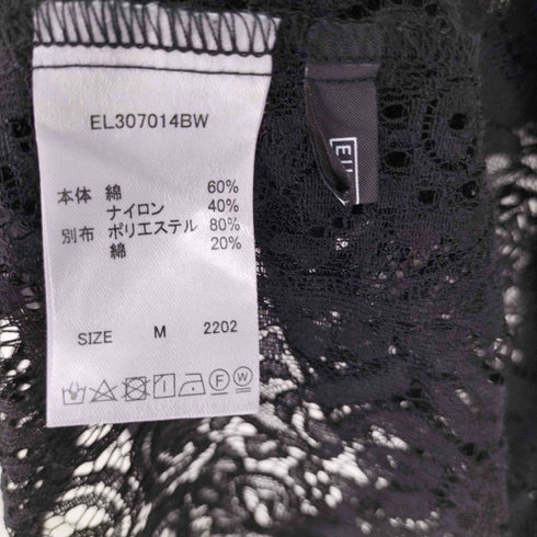 エルノロゼット Ellno Loset 2WAYコードレーススリットジャケット レディース JPN:M