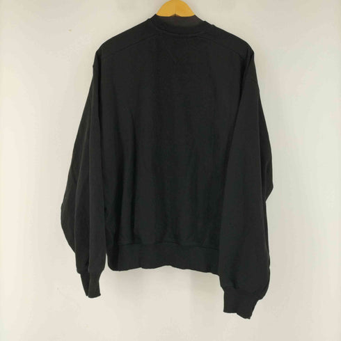 トミージーンズ tommy jeans ワンポイントワッペンクルーネックスウェット メンズ import:M