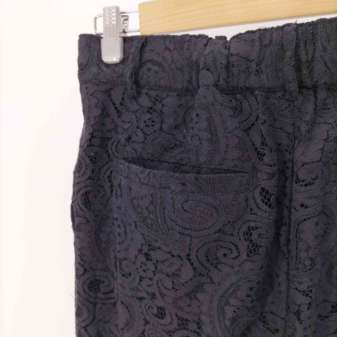 エルノロゼット Ellno Loset コードレースストレートパンツ レディース JPN:M
