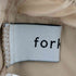 フォルクシー forksy. 膝丈プリーツ巻きスカート レディース