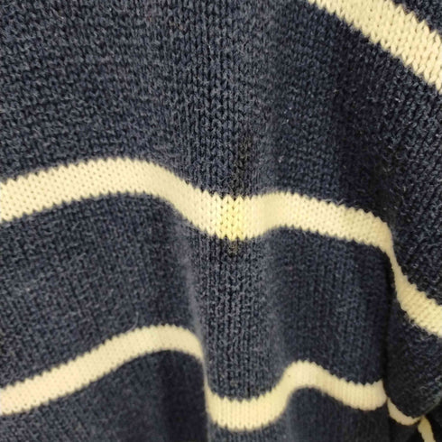 ポロバイラルフローレン Polo by RALPH LAUREN ポニー刺繍 ストライプ プルオーバー ニット メンズ import:M