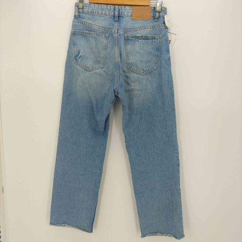 ザラ ZARA カットオフ ハイライズ デニム パンツ レディース US:28-29