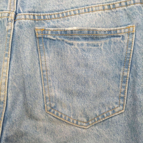 ザラ ZARA カットオフ ハイライズ デニム パンツ レディース US:28-29