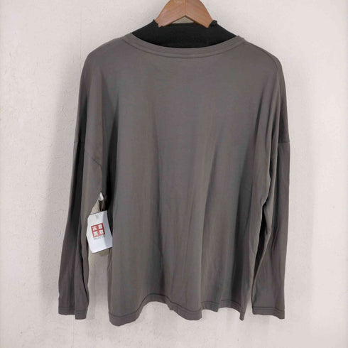 エヴァムエヴァ evam eva cut&sew pullover レディース