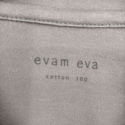 エヴァムエヴァ evam eva cut&sew pullover レディース