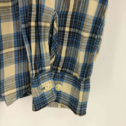 デニムアンドサプライ ラルフローレン DENIM & SUPPLY RALPH LAUREN チェック L/S ネルシャツ メンズ import:M