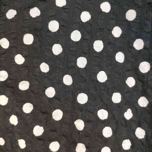 トリココムデギャルソン tricot COMME des GARCONS ドット シアサッカーパンツ レディース JPN:M
