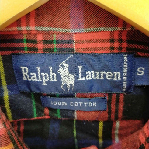 ラルフローレン RALPH LAUREN ポニー刺繍 ロングスリーブ ボタンダウンシャツ メンズ import:S