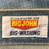 ビッグジョン BIG JOHN ブーツカット フレア デニム パンツ メンズ 32