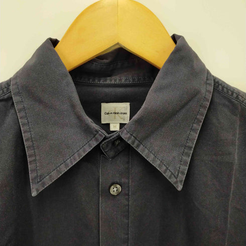 カルバンクライン CALVIN KLEIN ロングスリーブシャツ メンズ import:M