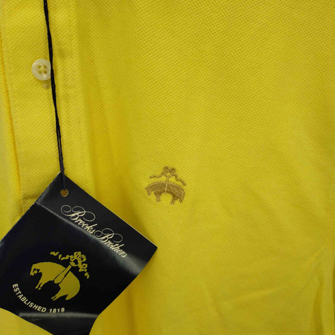 ブルックスブラザーズ BROOKS BROTHERS USA制ロゴ刺繍 ショートスリーブ ポロシャツ メンズ import:S
