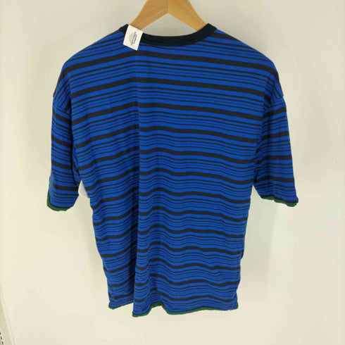 スーパーサンクス SUPERTHANKS REVERSIBLE T-SHIRT リバーシブル ボーダー Tシャツ メンズ JPN:S