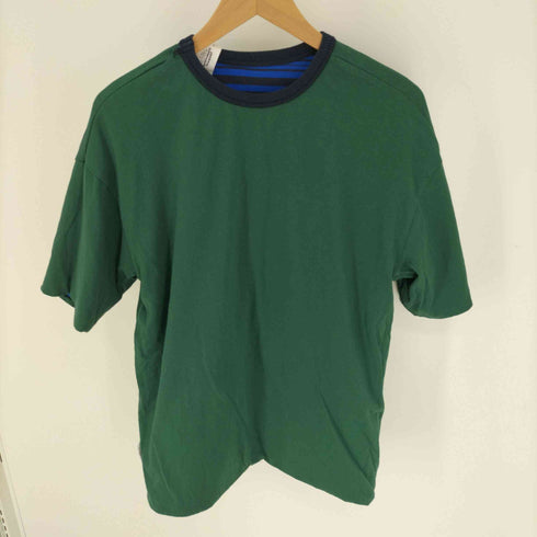 スーパーサンクス SUPERTHANKS REVERSIBLE T-SHIRT リバーシブル ボーダー Tシャツ メンズ JPN:S