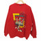 USA製 90S キャラクターフロントプリント スウェット レディース JPN:XL