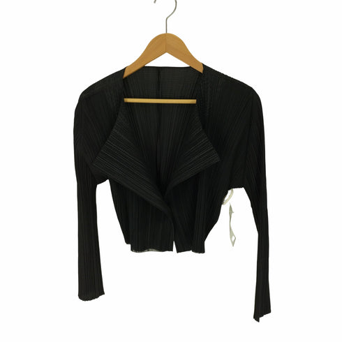 プリーツプリーズイッセイミヤケ PLEATS PLEASE ISSEY MIYAKE 17SS ドットプリント プリーツ ジャケット レディース JPN:3