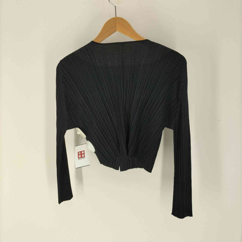 プリーツプリーズイッセイミヤケ PLEATS PLEASE ISSEY MIYAKE 17SS ドットプリント プリーツ ジャケット レディース JPN:3