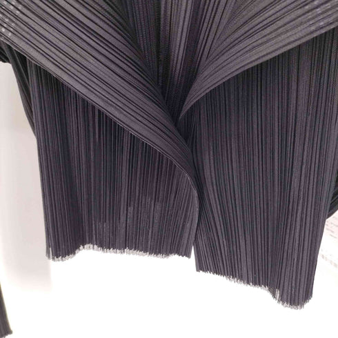 プリーツプリーズイッセイミヤケ PLEATS PLEASE ISSEY MIYAKE 17SS ドットプリント プリーツ ジャケット レディース JPN:3