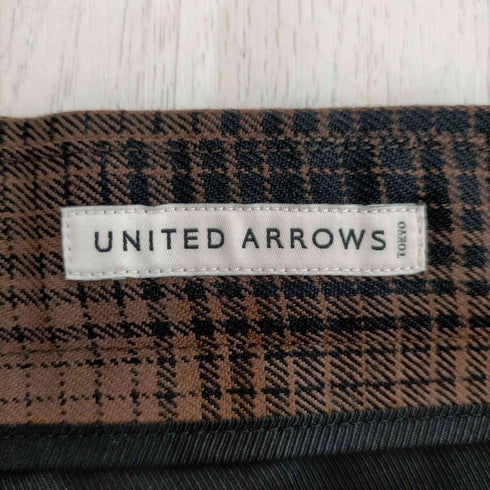 ユナイテッドアローズ UNITED ARROWS ウールチェックパンツ メンズ JPN:L