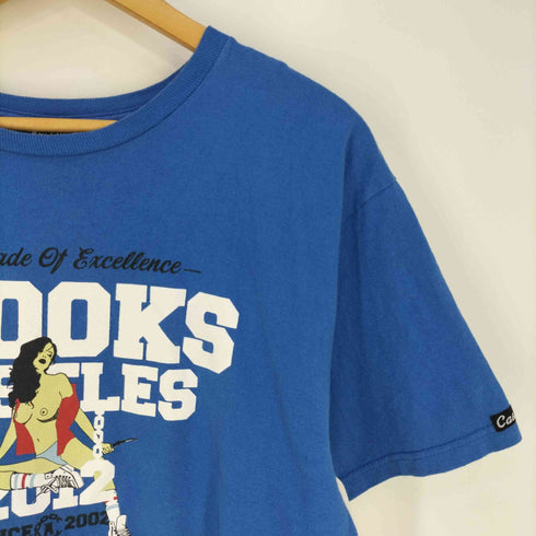 クルックスアンドキャッスルズ CROOKS&Castles メキシコ製 フロントロゴプリント クルーネックTシャツ メンズ import:M