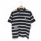エーエイプバイアベイシングエイプ AAPE BY A BATHING APE NOW BORDER POLO ラバーロゴ ボーダーポロシャツ メンズ JPN:S