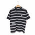 エーエイプバイアベイシングエイプ AAPE BY A BATHING APE NOW BORDER POLO ラバーロゴ ボーダーポロシャツ メンズ JPN:S
