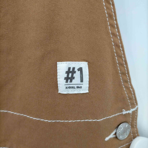 エックスガール X-girl 20AW SKATER FLIGHT OVERALL オーバーオール レディース JPN:2