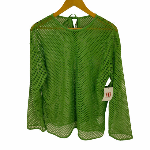 レイビームス Ray BEAMS メッシュ ロングスリーブ Tシャツ レディース