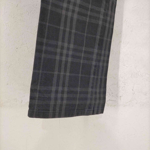 バーバリーロンドン BURBERRY LONDON チェック フレアスキニーパンツ レディース EUR:38