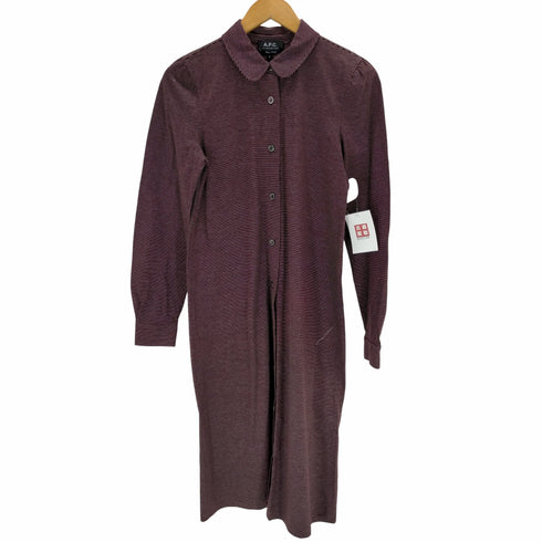 アーペーセー A.P.C. 丸襟シャツワンピース レディース JPN:2