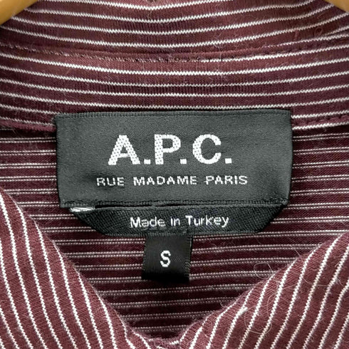 アーペーセー A.P.C. 丸襟シャツワンピース レディース JPN:2