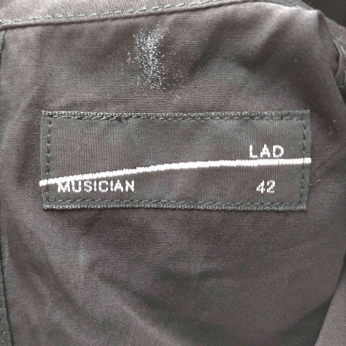ラッドミュージシャン LAD MUSICIAN BROAD CLOTH MASK NECK SHIRT メンズ