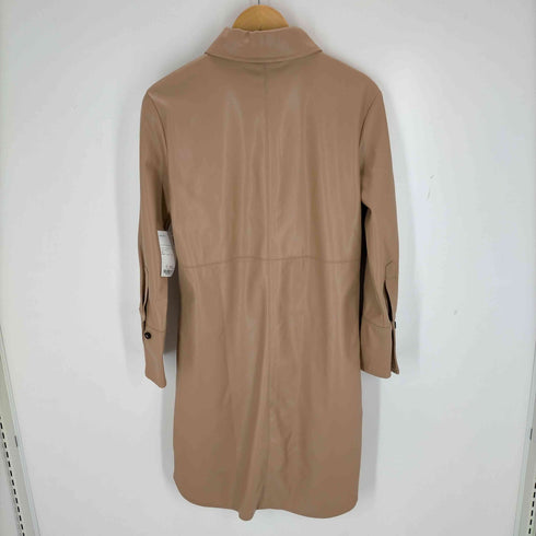 ザラ ZARA エコレザーシャツワンピース レディース JPN:XS