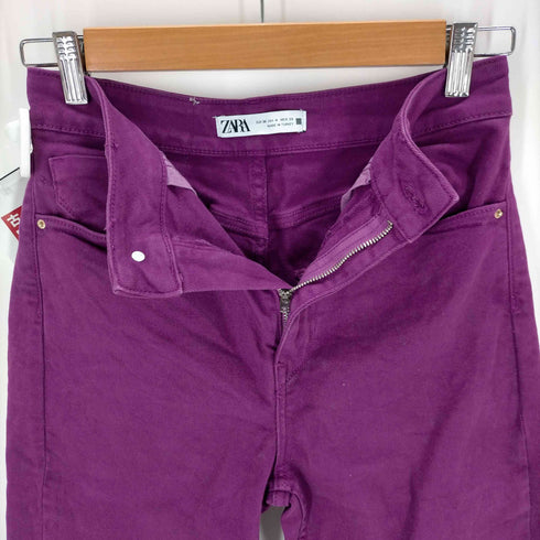 ザラ ZARA カットオフカラーデニム レディース EUR:36