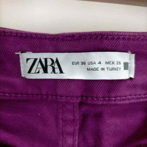 ザラ ZARA カットオフカラーデニム レディース EUR:36