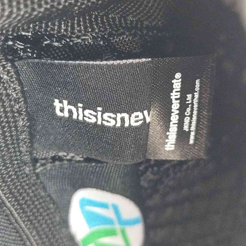 ディスイズネバーザット THIS IS NEVER THAT フロントロゴショルダーバッグ メンズ