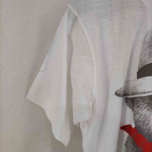 ルック LOOK USA製 xcv bob harrison クルーネックTシャツ ベアープリント メンズ import:M