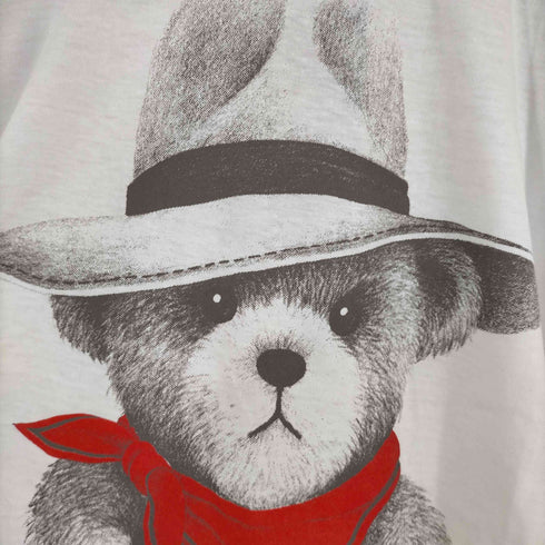 ルック LOOK USA製 xcv bob harrison クルーネックTシャツ ベアープリント メンズ import:M