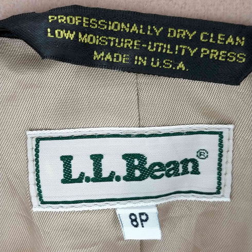 エルエルビーン L.L.Bean 80s usa製 ウールテーラードジャケット レディース 8p