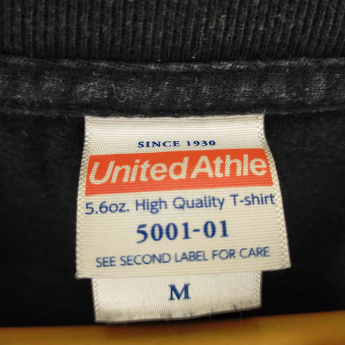 ユナイテッドアスレ UNITED ATHLE Drug Honey クルーネックプリントTシャツ メンズ import:M