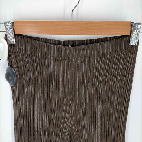 イッセイミヤケ ISSEY MIYAKE 90s 1997SS ステッチ プリーツ イージーパンツ レディース JPN:S